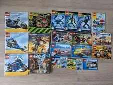 Lego City Star Wars Creator Power Miners Hero Factory World Racers - MANUAL ONLY