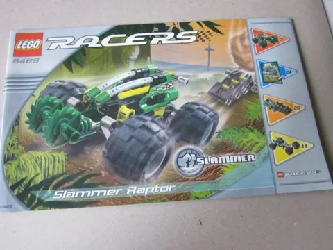 Lego Racers 8354 EXo Force Bike Instructions Instruction