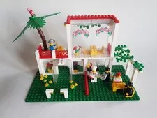 Lego 6376 Breezeway Cafe 6376-1 Italian Restaurant 1990 Ristorante Legoland Town