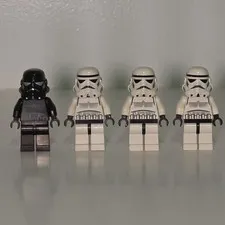 LEGO Star Wars Stormtrooper Minifigure Lot of 4 Plastic Figures