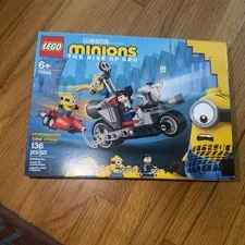LEGO Minions 75549 Unstoppable Bike Chase - NEW - FACTORY SEALED - RETIRED