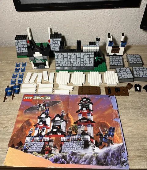 Lego Ninja Set #6093 Flying Ninja’s Fortress As Shown