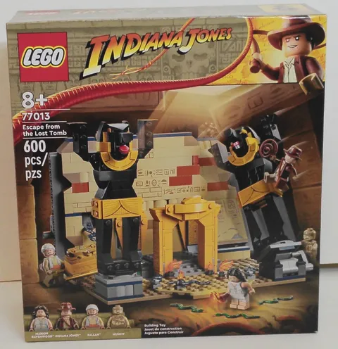 Lego Indiana Jones: Escape From The lost Tomb, 77013, NEW Sealed