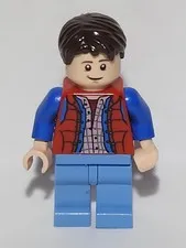 LEGO Ideas Minifigure Marty McFly (Genuine)