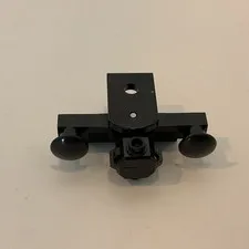 LEGO Train Buffer Beam with Sealed Magnets - Type 2 (91968c01) Black