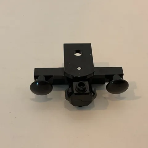 LEGO Train Buffer Beam with Sealed Magnets - Type 2 (91968c01) Black