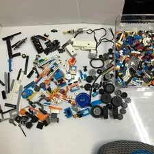 LEGO Technic Bulk Lot Pieces Parts Power Supply Beams Gears Axles Wheels Tires