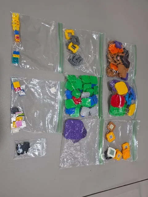 Lego Super Mario Bros Lot Plates Tiles Flags Printed Scanner Code - NEW Pieces