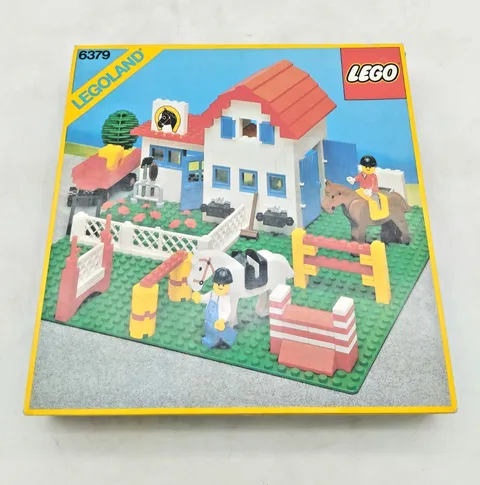 LEGO 6379 Riding Stable MIB New Sealed Bags Classic Town Vintage RARE 80s 1980s