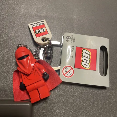 LEGO Star Wars Imperial Royal Guard Mini Figure Keychain 2015 New With Tag