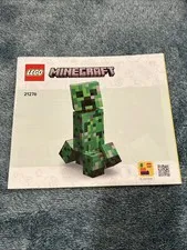 LEGO Minecraft Instruction Manuals 21277 21276 21272