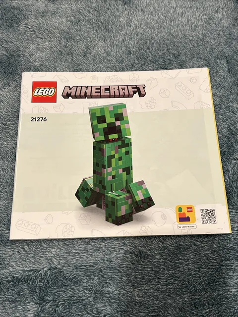 LEGO Minecraft Instruction Manuals 21277 21276 21272