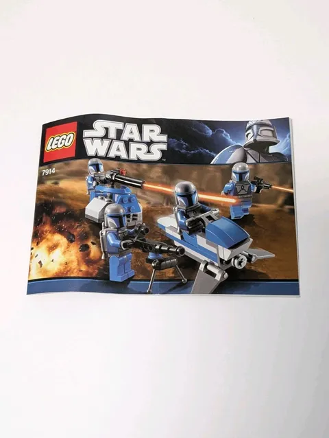 7914 LEGO Star Wars: Mandalorian Battle Pack (Complete w/ Minifigs & Instr.)