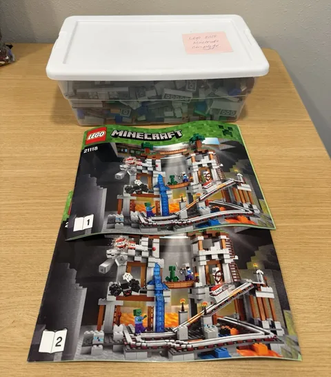 LEGO Minecraft 3+ Sets & Incomplete Sets