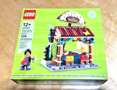 NEW AND UNOPENED! LEGO 40907 Restaurants Of The World Mexico Taqueria Taco