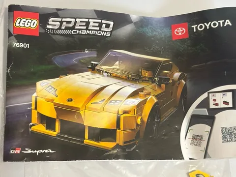 LEGO SPEED CHAMPIONS: Toyota GR Supra (76901) ~ Complete ~