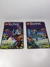 Lego Technic Cyber Strikers 8257 *Both Manuals Only* Rare Vintage 1998