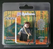 JB Toys Monster Investigator Custom Minifigure Limited Edition 89/200 CIB