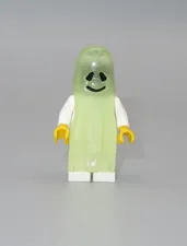 LEGO Castle Rare Trans Glow in the dark ghost shroud  minifigure 10176
