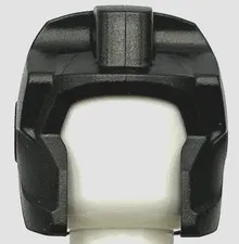Lego New Pearl Dark Gray Minifigure Headgear Helmet Space Open Face Iron man