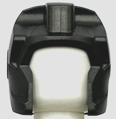 Lego New Pearl Dark Gray Minifigure Headgear Helmet Space Open Face Iron man
