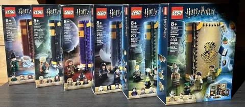 Lego Harry Potter Hogwarts Moments Sets: Complete Collection of 6: New & Sealed
