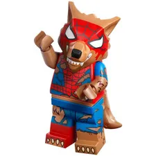 LEGO 71050 Spider-Verse Peter Parker-Werewolf CMF Minifigure NEW Complete