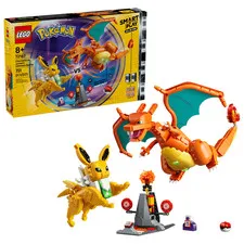 LEGO Pokémon SMART Play 72167 Charizard vs. Jolteon Ultimate Battle - New In Box