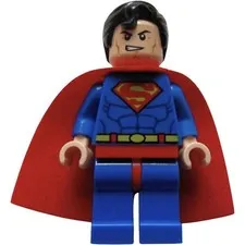 LEGO 6862 - SUPERMAN - SUPERMAN w/ CAPE MINI FIGURE