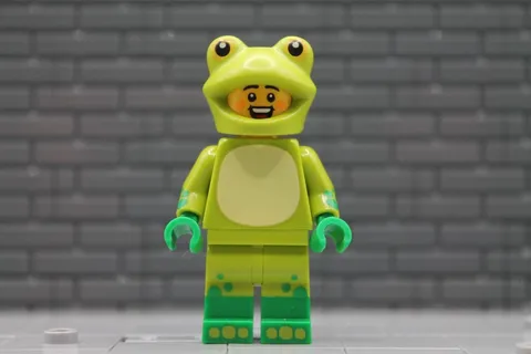 LEGO® Minifig col465 - Frog Costume Fan