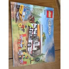 Instruction booklet for the LEGO Creator 3-in-1 Vacation Getaways Set (31052).