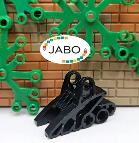 (S17 / 8 / 18) LEGO Bionicle 41668 Foot Foot 2 x 3 x 5 Black