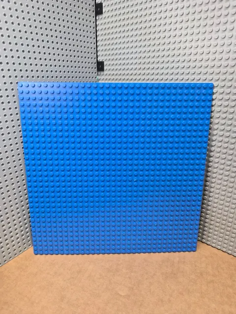 LEGO Base Plate Part #3811 - 32x32 Blue - Scratches