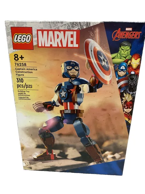 LEGO Marvel Captain America Construction Figure 76258 310 pcs Age 8+