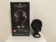 LEGO 75343 Star Wars Dark Trooper Helmet Complete w / Manual / Box