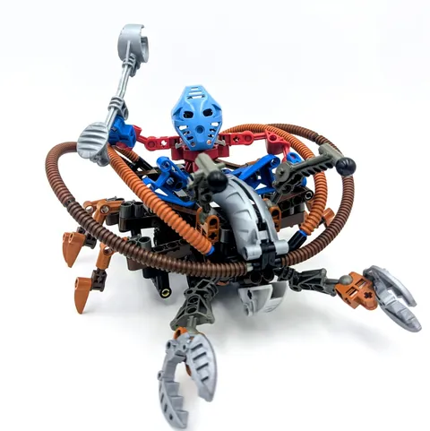 LEGO Bionicle Warriors 8595 : Takua & Pewku (No Kolhii Ball)
