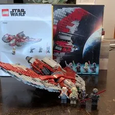 LEGO Star Wars 75362 Ahsoka Tano's T-6 Jedi Shuttle 599pc w/ Minifigures