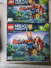 Lego Building Instructions Instruction Nexo Knights 72004 Part 1 and 2 Part 1 and 2