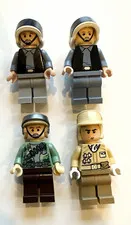 Lego Star Wars minifigure Lot of 4 Vintage Rebel Troopers Endor Hoth Fleet Scout