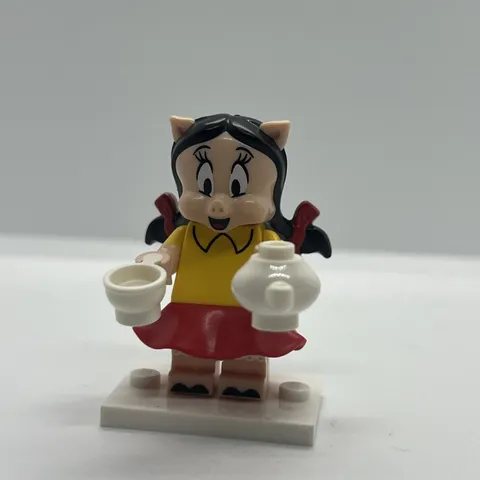 LEGO minifigure Petunia Pig collt-11 Looney Toons CMF Series 1 tea pot Porky