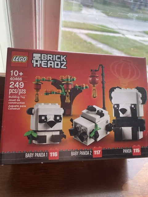 LEGO BrickHeadz 40466 Chinese New Year Pandas -Brand New & Sealed Retired Set