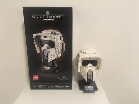 LEGO 75305 Star Wars Scout Trooper Helmet Complete w / Manual / Box