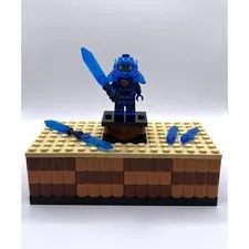 LEGO Nexo Knights Clay Moorington Minifigure nex023 Excellent Armor Swords
