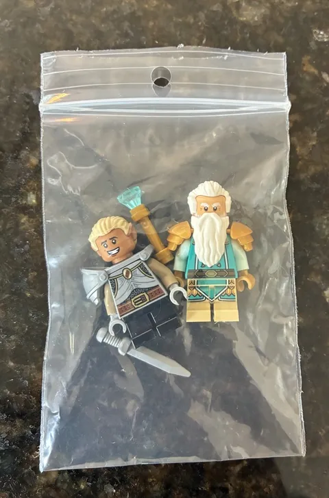 LEGO Dungeons & Dragons Minifig LOT - Dwarf Cleric Gnome Fighter 21348 New