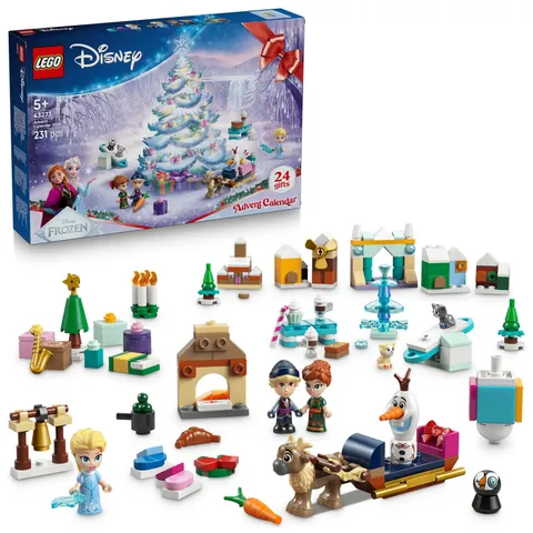 LEGO 43273 Disney Princess | Frozen Advent Calendar 2025 Toy Educational