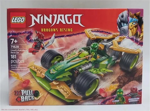 LEGO NINJAGO Lloyd's Pull-Back Race Car 71828.SEE DETAILS.