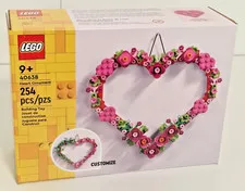 LEGO - Customizable Heart Ornament - #40638 - New