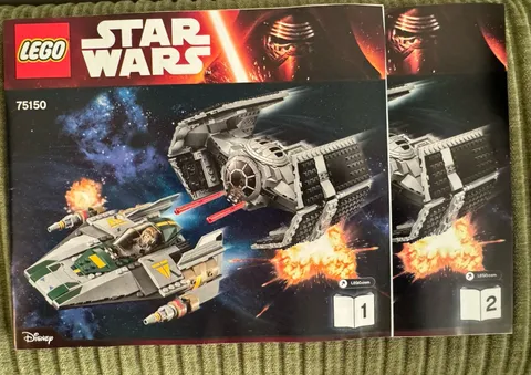 LEGO Star Wars: Vader's Tie Advanced Vs. A-Wing Starfighter (75150)