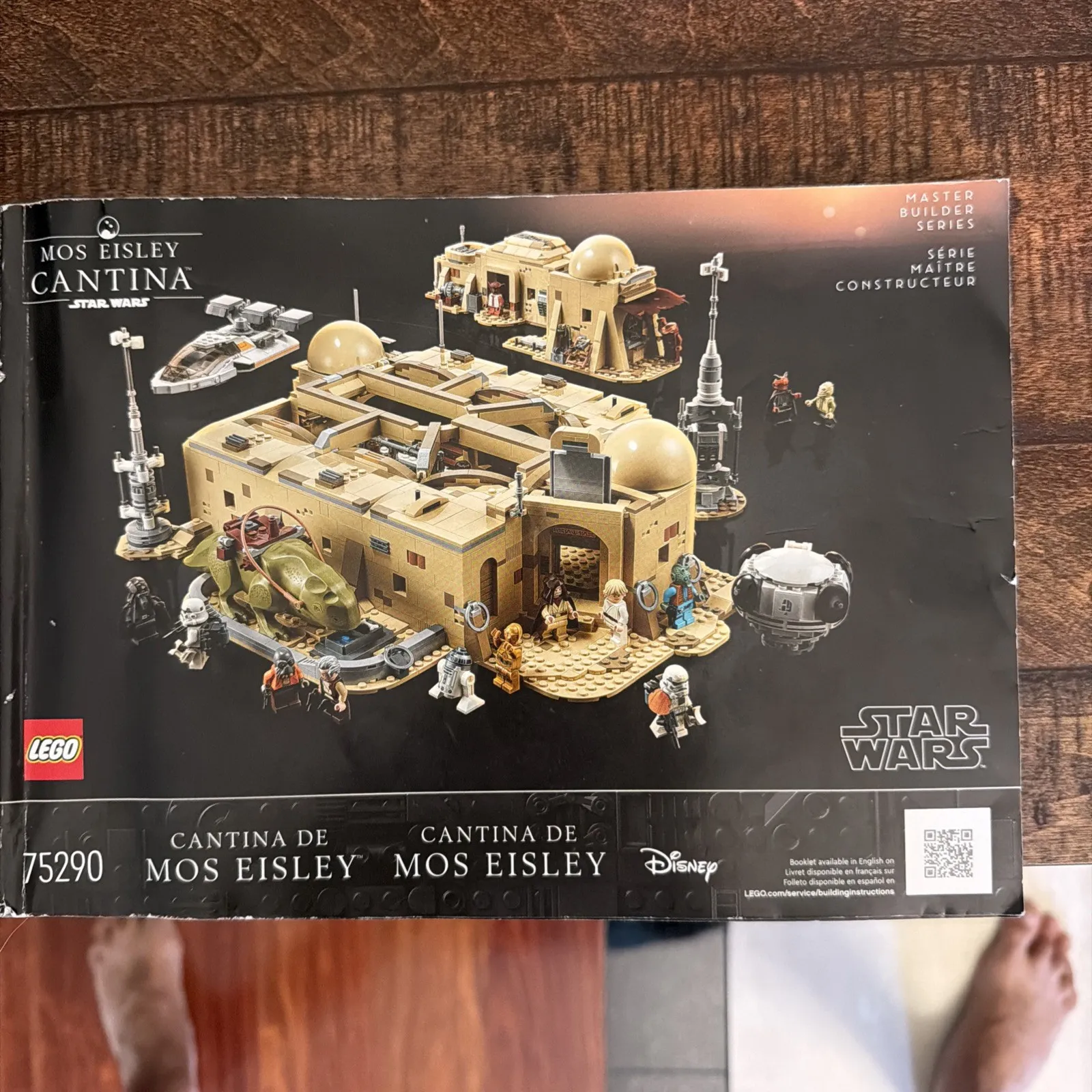 LEGO 75290 Star Wars Mos Eisley Cantina Manual Only No Bricks Or Parts