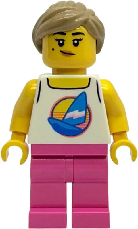 LEGO® Minifig idea246 - Diving Shop Owner - Female